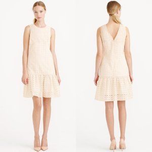 ⭐️SOLD⭐️ J. Crew Anna Dress in Ivory Organza